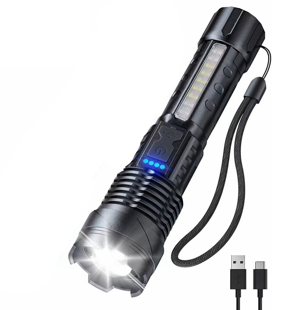 Aluminum Alloy Power Torch Telescopic Zoom