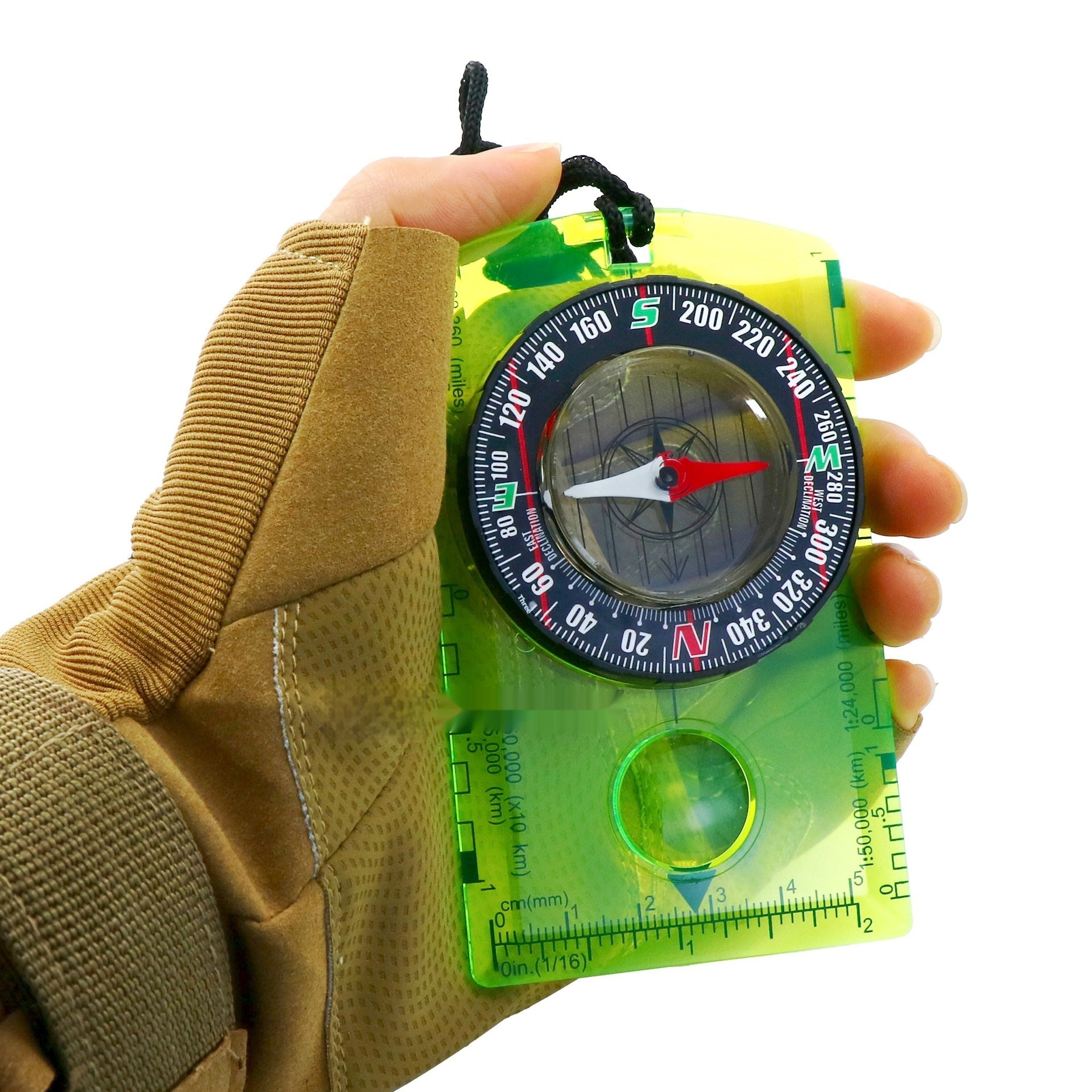 Outdoor Multifunctional Compass Compass Acrylic