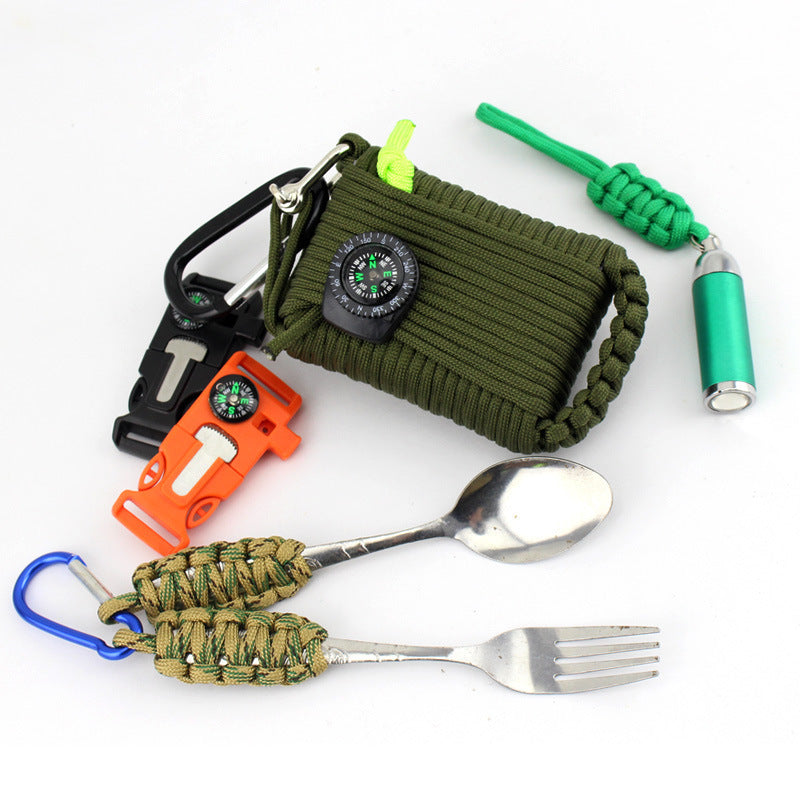 29-in-one outdoor emergency first aid kit and accessories
