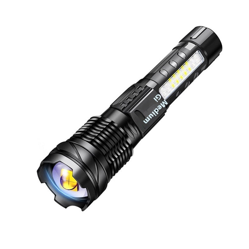 Aluminum Alloy Power Torch Telescopic Zoom